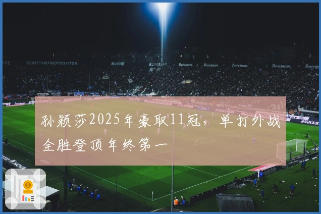 孙颖莎2025年豪取11冠，单打外战全胜登顶年终第一